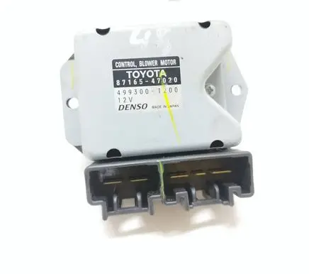 Toyota Prius (XW20) Heater blower motor/fan resistor 8716547020 4993001200