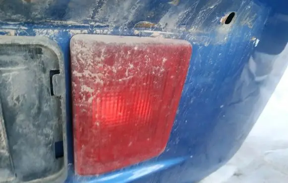 Peugeot 407 Rear fog light 