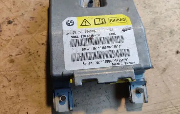 BMW 5 E60 E61 Airbag control unit/module 65776940297 6940297