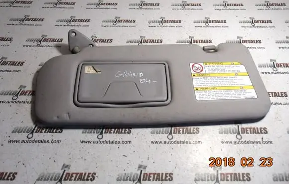 Mitsubishi Grandis Sun visor