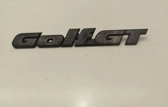 Volkswagen Golf II Rear loading door model letters 191853687