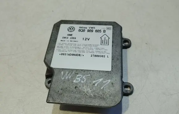 Volkswagen PASSAT B5 Airbag control unit/module 6Q0909605B 5WK42869