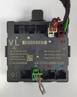 Mercedes-Benz E C207 W207 Door control unit/module A2129004518