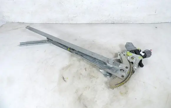 Front door window regulator with motor