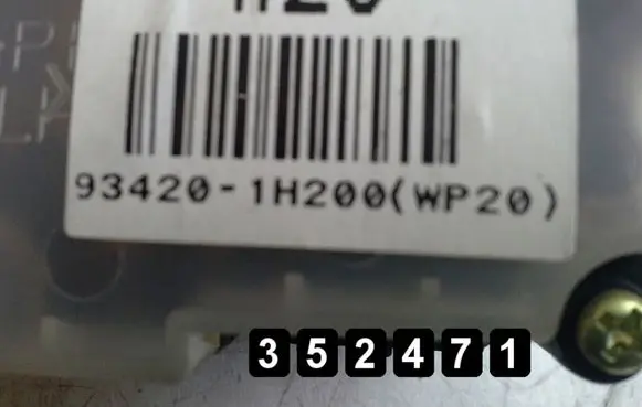 KIA Ceed Other switches/knobs/shifts 93420-1H200