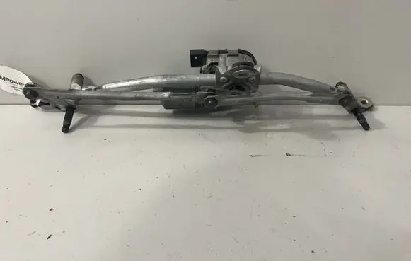 Front wiper linkage and motor