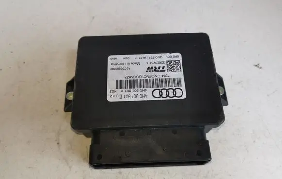 Audi A6 S6 C7 4G Hand brake control module 4H0907801E 4H0907801A