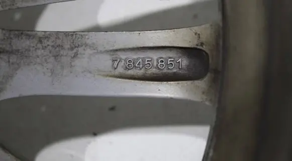 BMW 1 F20 F21 R17 alloy rim 7845851