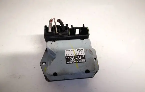 Toyota Prius (XW20) Heater blower motor/fan resistor 8716547020 87165-47020