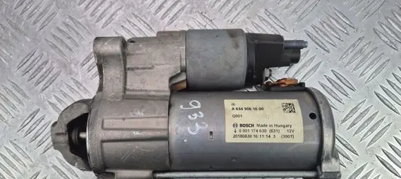 Mercedes-Benz E W213 Starter motor A6549061600 0001174630