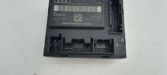Audi A6 S6 C6 4F Door control unit/module 4F0959792E