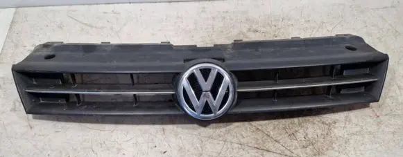 Volkswagen Cross Polo Front bumper upper radiator grill 6R0853653C