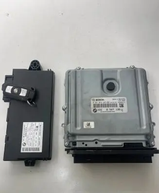 BMW 3 E90 E91 Engine ECU kit and lock set 0281016285 8507136 030022639