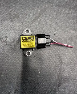 Airbag deployment crash/impact sensor
