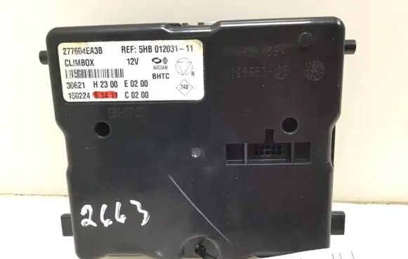 Nissan Qashqai Other control units/modules 277604EA3B