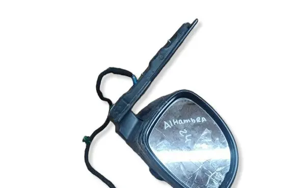 Volkswagen Sharan Front door electric wing mirror 7N1857502 5252000