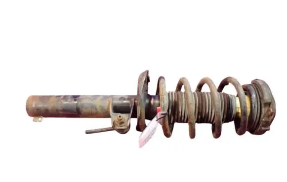 Front shock absorber with coil spring