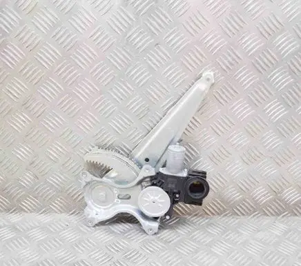 Rear window lifting mechanism without motor