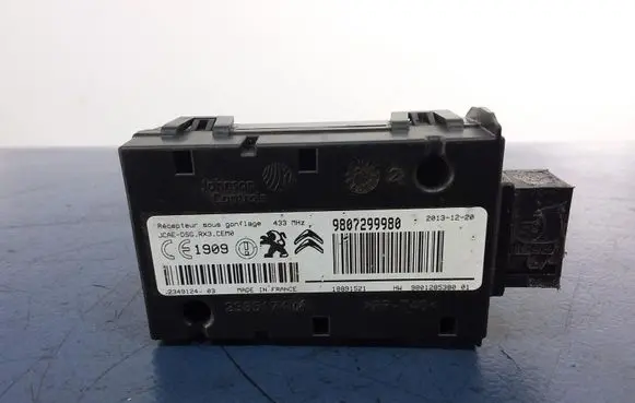 Peugeot 3008 I Other control units/modules 9807299980