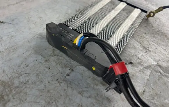 Electric cabin heater radiator