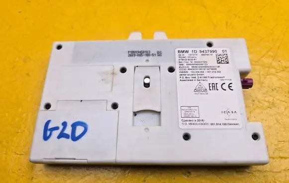 BMW 3 G20 G21 Voice control module 9437990