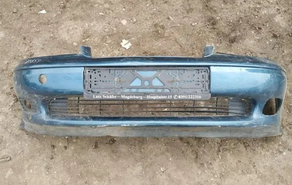 Opel Vectra B Front bumper melynas