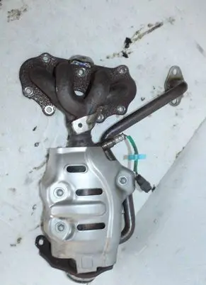 Toyota Yaris Catalyst/FAP/DPF particulate filter 