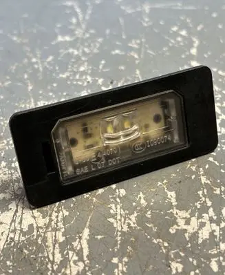 Number plate light