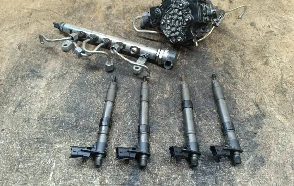 Jaguar XF Fuel injection system set 9683268980 0445010139 9678068280