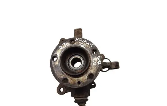 Front wheel hub spindle knuckle
