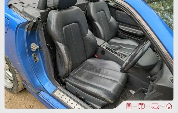 Mercedes-Benz SLK R170 Seat and door cards trim set 