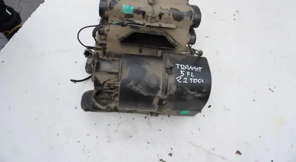 Interior heater climate box assembly