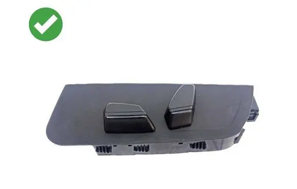 BMW 5 F10 F11 Seat control switch 9299229 92992290401