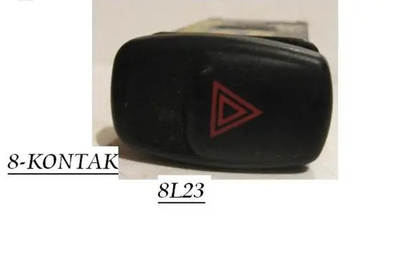 Hazard light switch