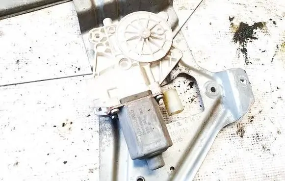 Front door window regulator motor