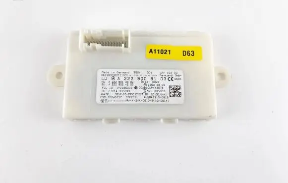 Mercedes-Benz S W222 Keyless (KESSY) go control unit/module A2229008103 A2229010902 A2229024203