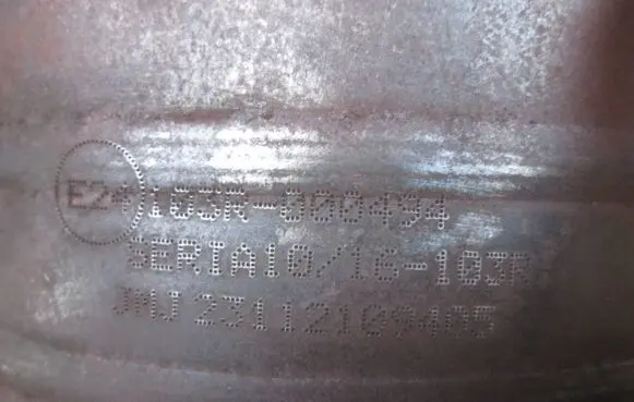 Mercedes-Benz C W203 Catalyst/FAP/DPF particulate filter 103R000494 23112109405