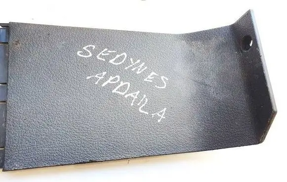 Volkswagen Touran I Rear seat side bottom trim 1T0881458A