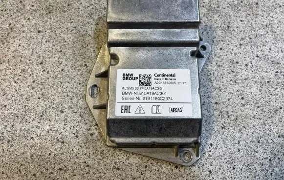 BMW X1 F48 F49 Airbag control unit/module 5A19AC3