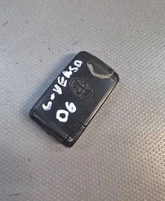 Toyota Corolla Verso E121 Ignition key/card