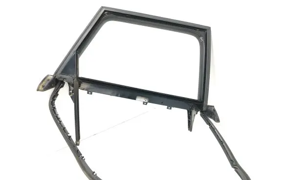 Audi A6 Allroad C6 Rear door window/glass frame 4f08673700
