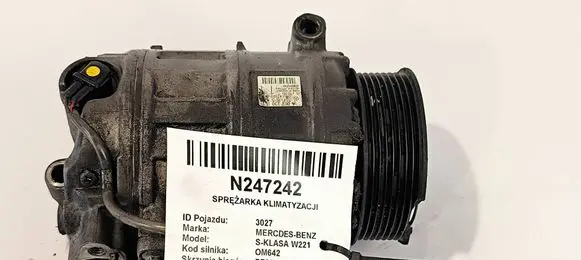 Mercedes-Benz S W221 Air conditioning (A/C) compressor (pump) A0022301111