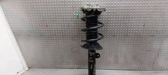 Front shock absorber with coil spring