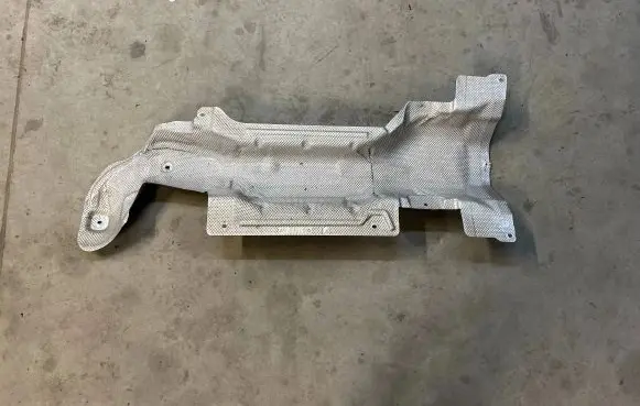 Mini One - Cooper F56 F55 Exhaust heat shield 7316345 51487316345