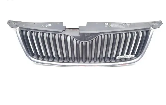 Front bumper upper radiator grill
