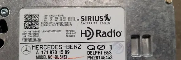 Mercedes-Benz ML W164 Antenna control unit A1718701589