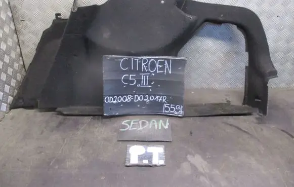 Citroen C5 Tailgate/boot cover trim set 96554989