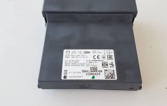 Peugeot 208 Other control units/modules 9841539980 E286424 CAH19LP07001