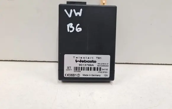 Volkswagen PASSAT B6 Auxiliary heating control unit/module 9013799A