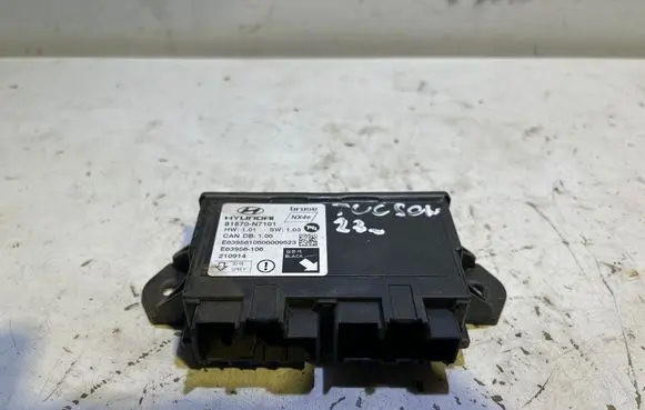 Hyundai Tucson IV NX4 Tailgate/trunk control unit/module 81870N7101 210914 E63956106
